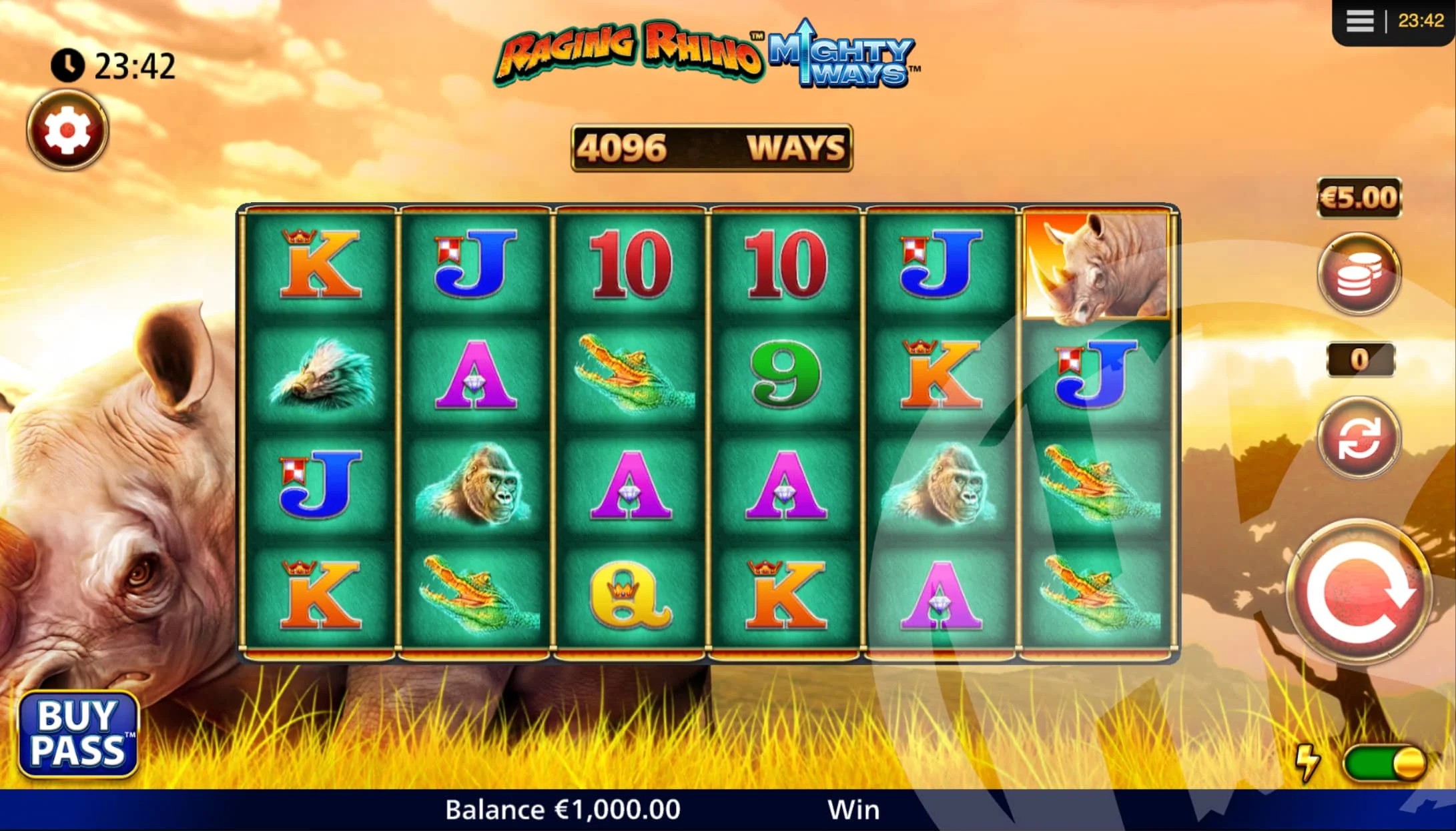 Raging Rhino Mighty Ways Slot Review pic 16